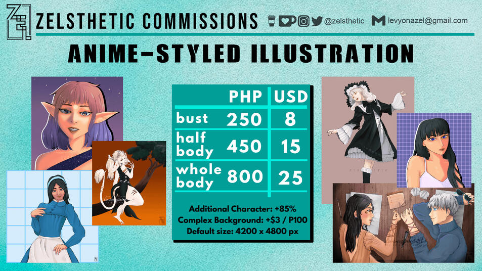 Anime-styled Illustration